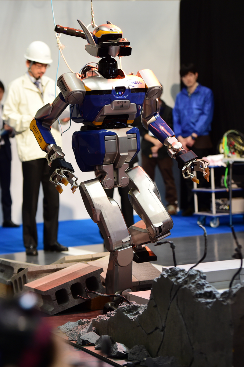 Illustration for article titled Creepy, Beautiful, Helpful, Badass: Here Come Futuristic Robots From Japan